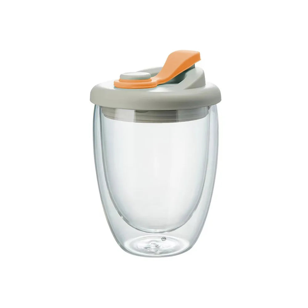 Junips | Leak-Proof Double Wall Glass Transparent Mug