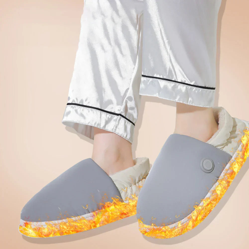Junips | WarmStride - Thick heated house shoes