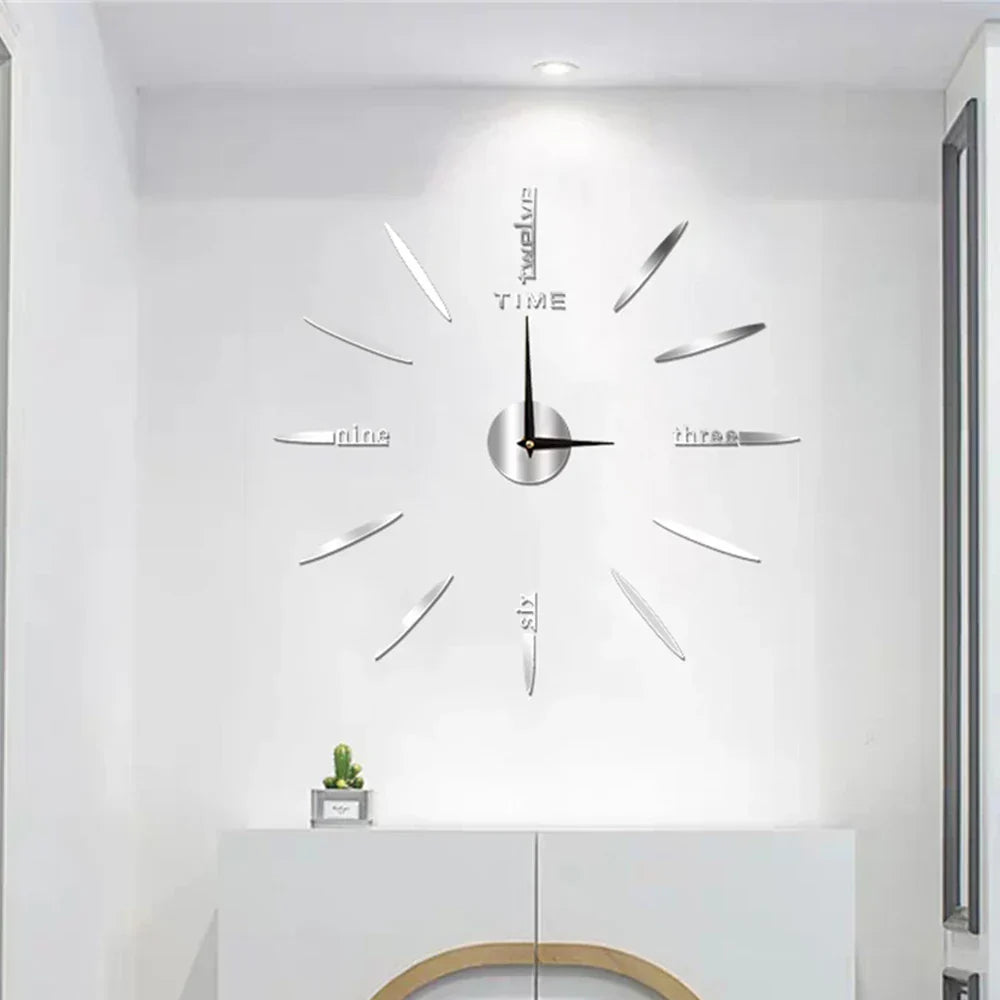 Junips | New large unique style acrylic wall clock