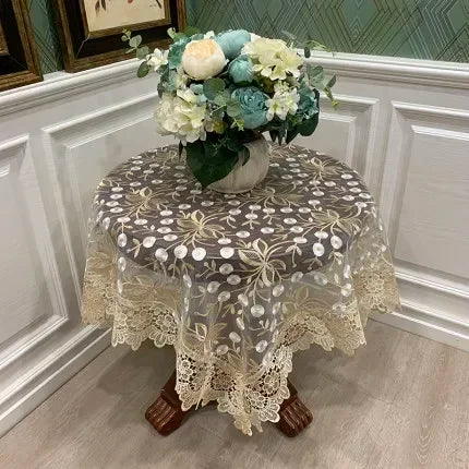 Junips | Victorian Lace Dreams Tablecloth