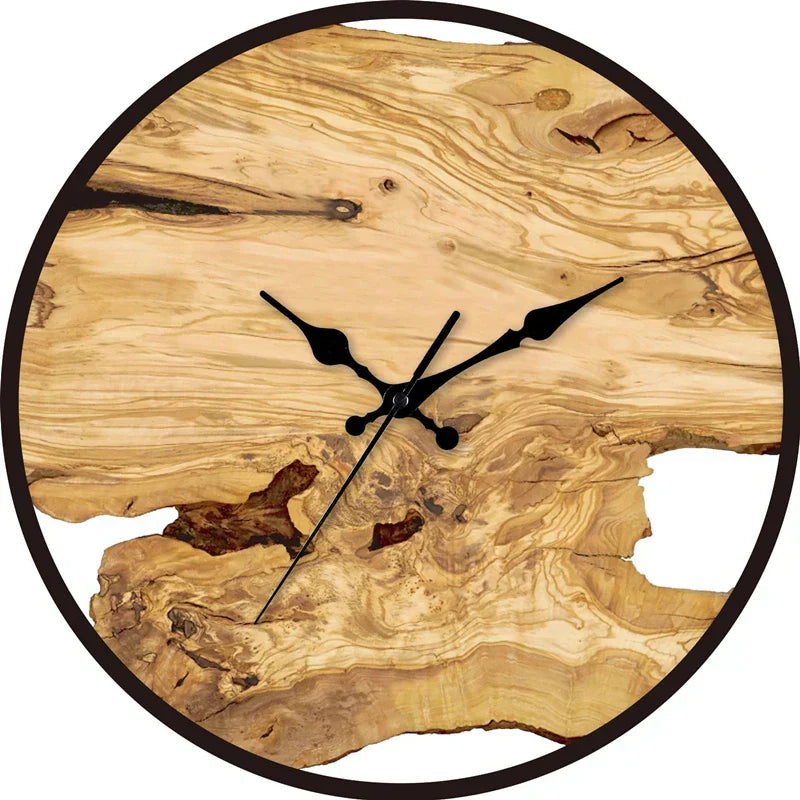 Junips | Silent wall clock made of acrylic and wood