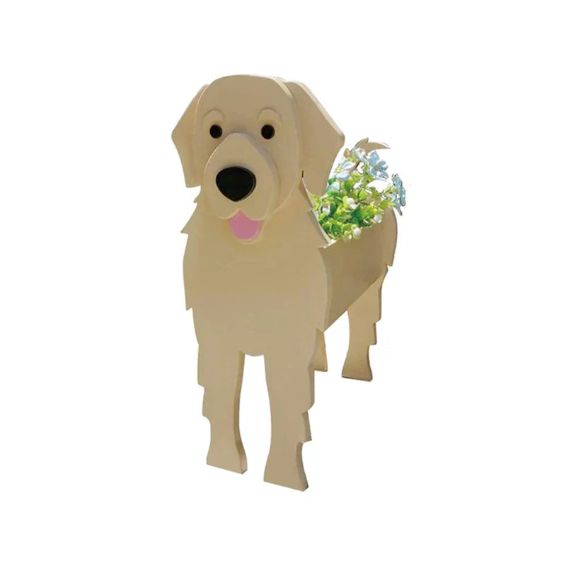 Junips | Flower Pot - Pawsome - Dog Plant Container - Various Breeds