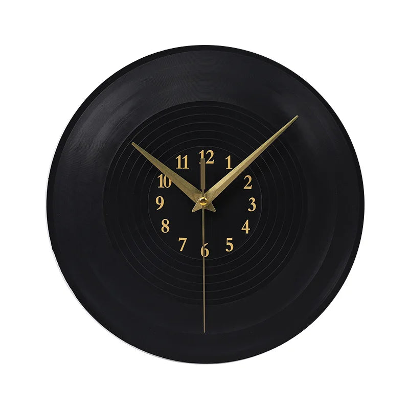 Junips | Musical Vinyl Record Wall Clock