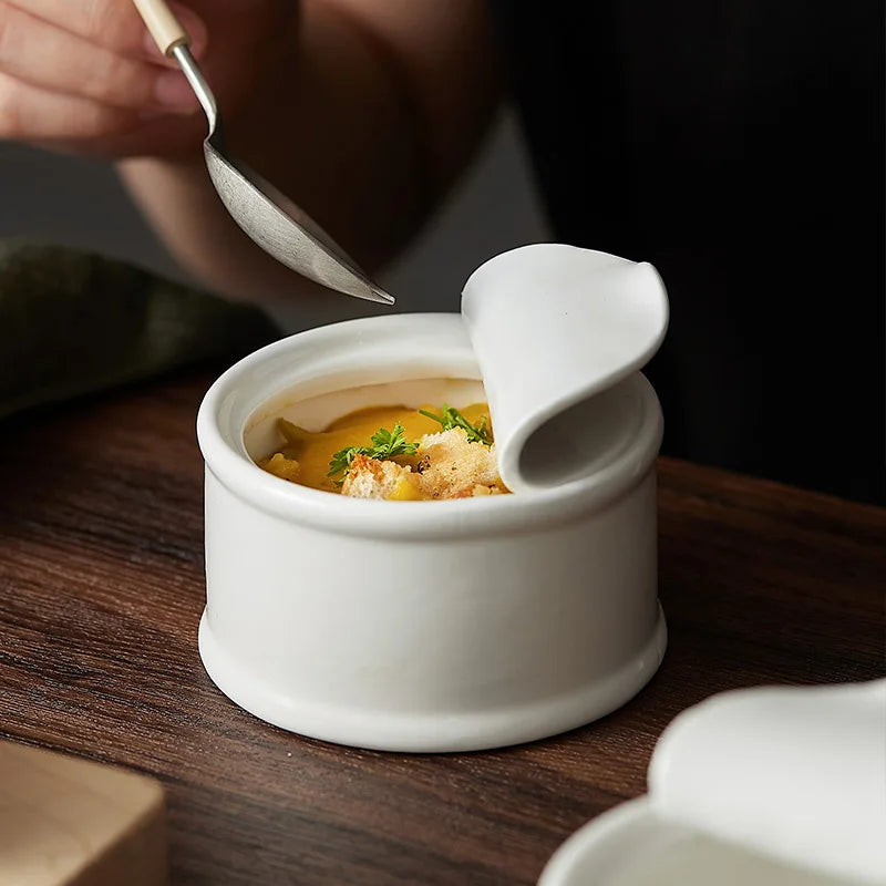 Junips | Contemporary French Onion Soup Bowl – Premium Ceramic Soup & Stew Bowl