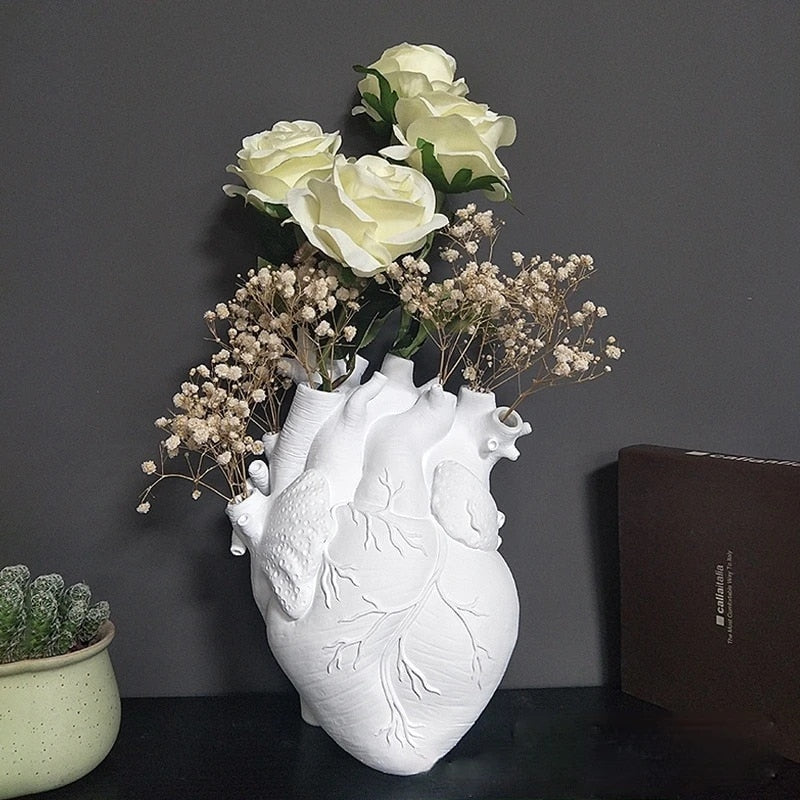Junips | Heart Dry Plants Artificial Vase