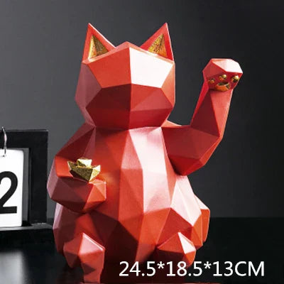 Junips | Nordic Style Geometric Lucky Cat
