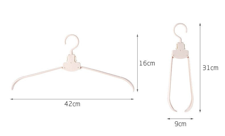 Junips | Easy fold width foldable hangers