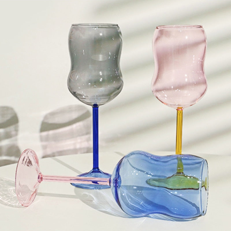 Junips | 2-colored Chubby wine glass