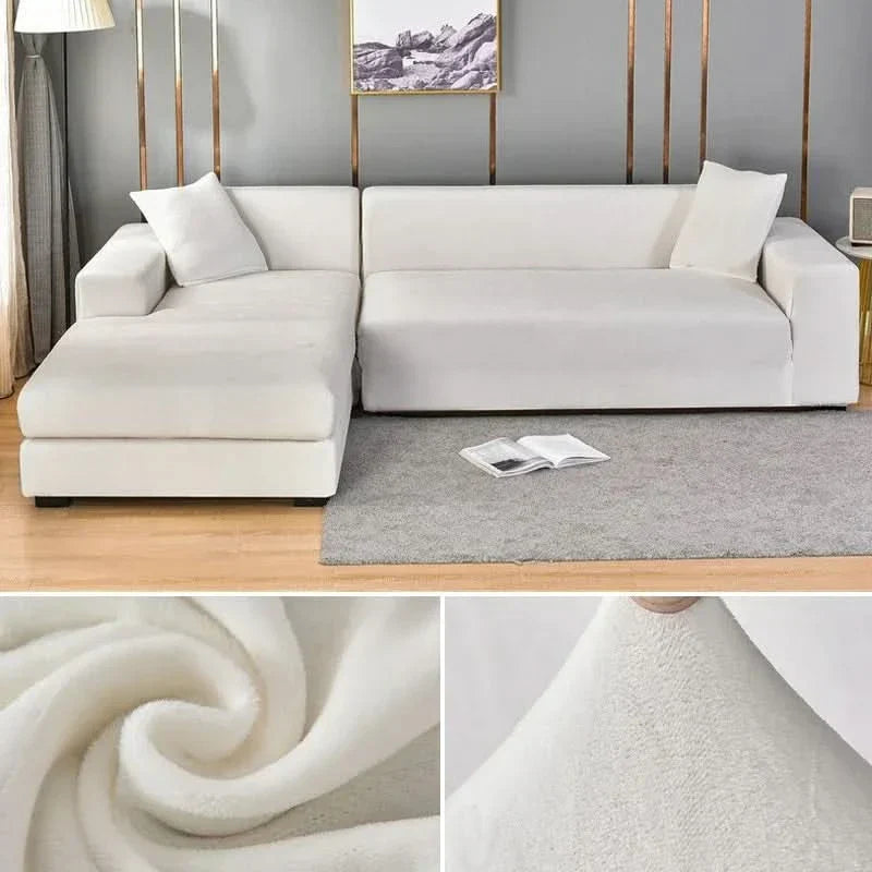 Junips | PlushFit - High-Quality Sofa Covers Made of Stretch Velvet