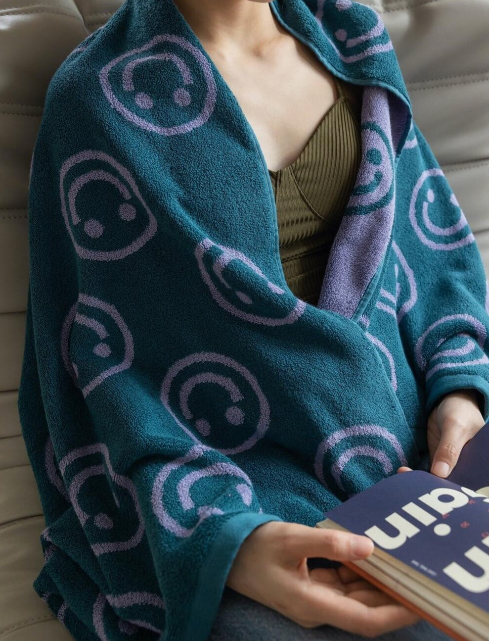Junips | Double-sided Smiley Towel