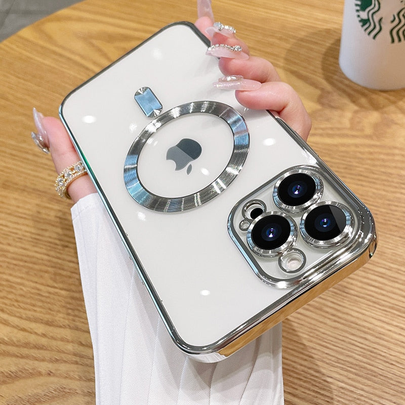 Junips | Sky Clear Transparent Silicone iPhone Case