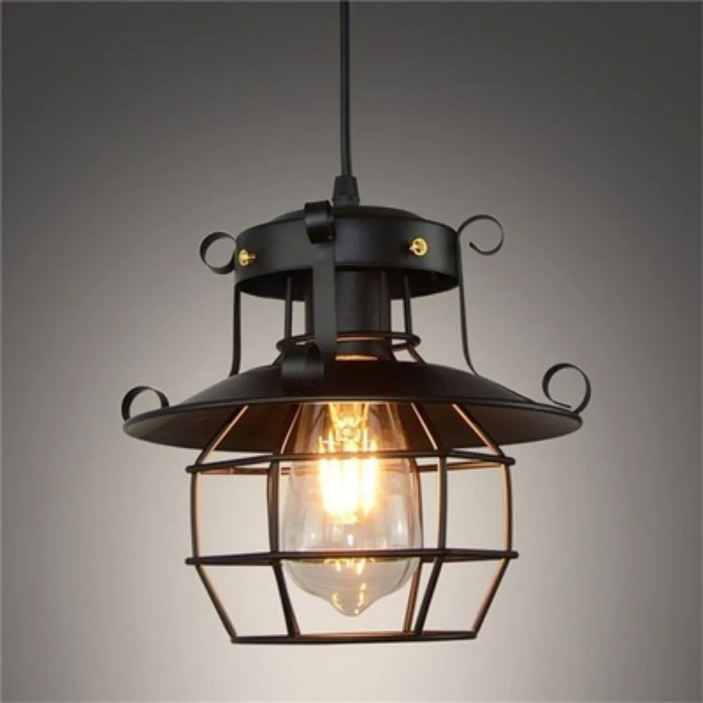 Junips | Norah Retro-Industrial Pendant Light