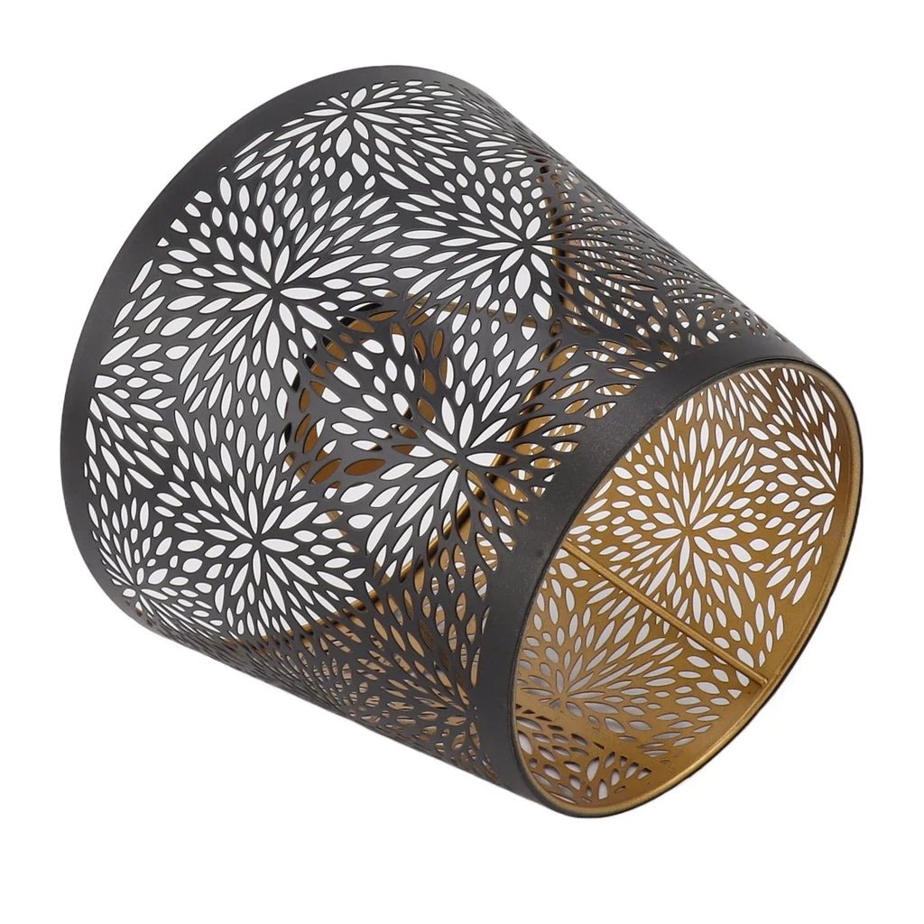 Junips | Metal lampshade with gold pattern