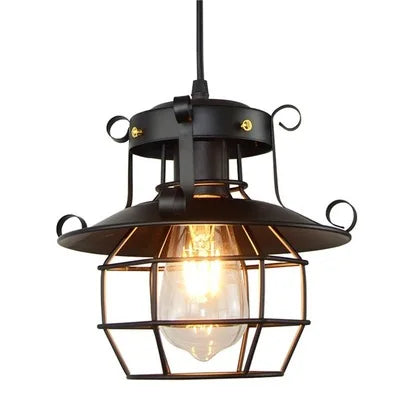 Junips | Norah Retro-Industrial Pendant Light