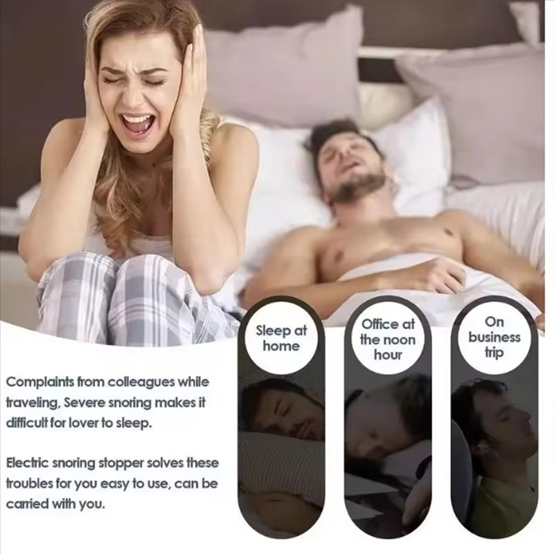 Junips | Adjustable Electric Anti Snoring Device with Custom Airflow