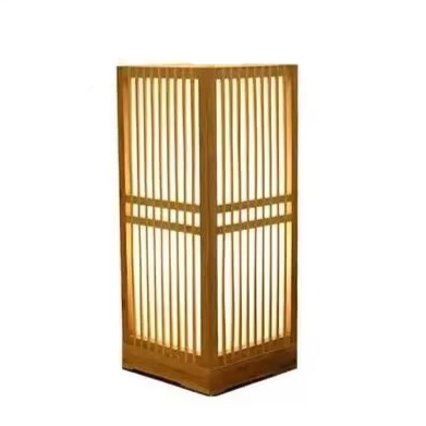 Junips | Zen-Inspired Bamboo Table Lamp for Bedroom and Living Room