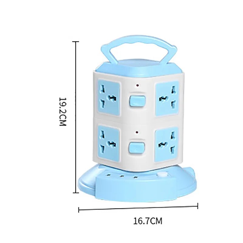 Junips | Tower Design Surge Protector Vertical Power Strip
