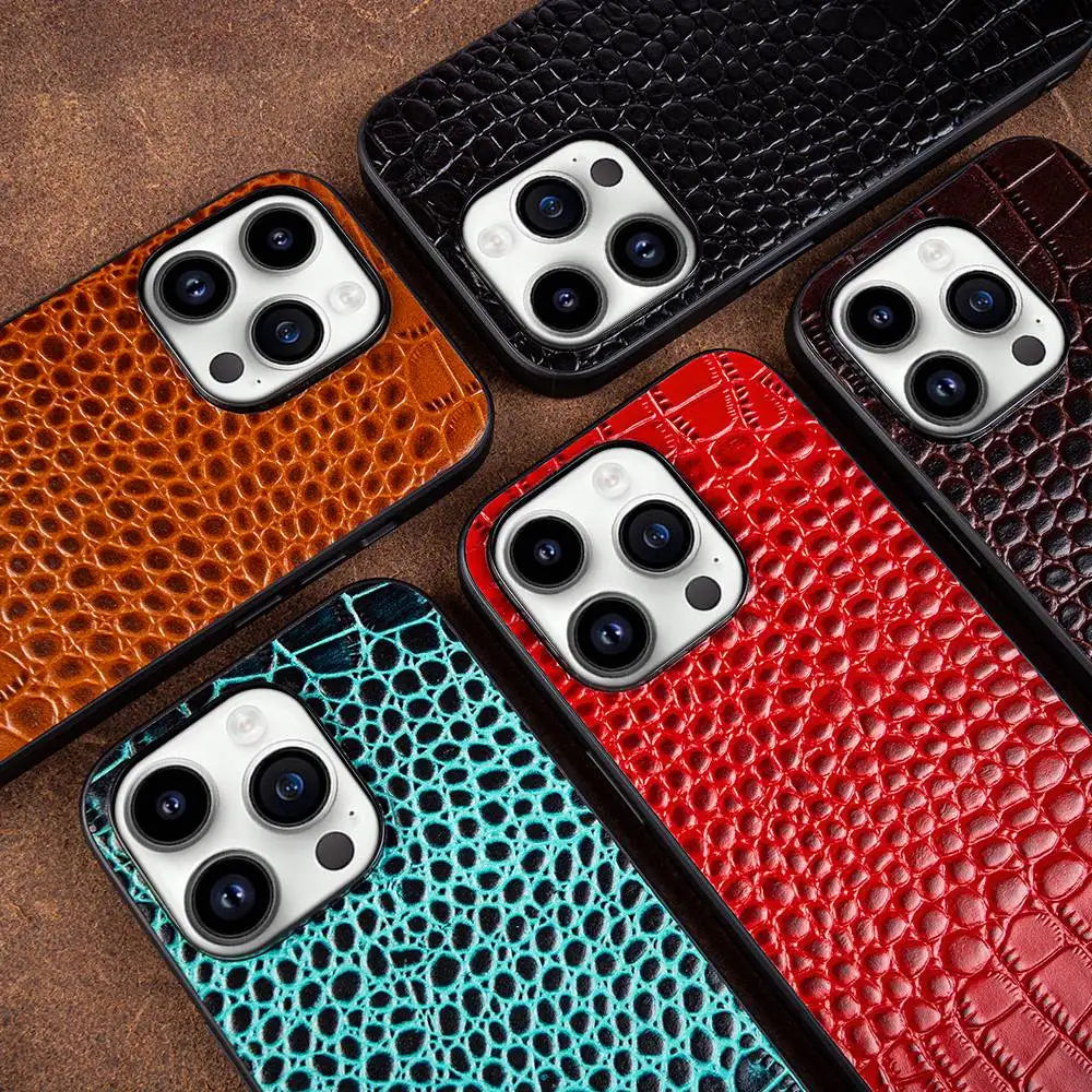 Junips | Cosmo genuine leather iPhone case