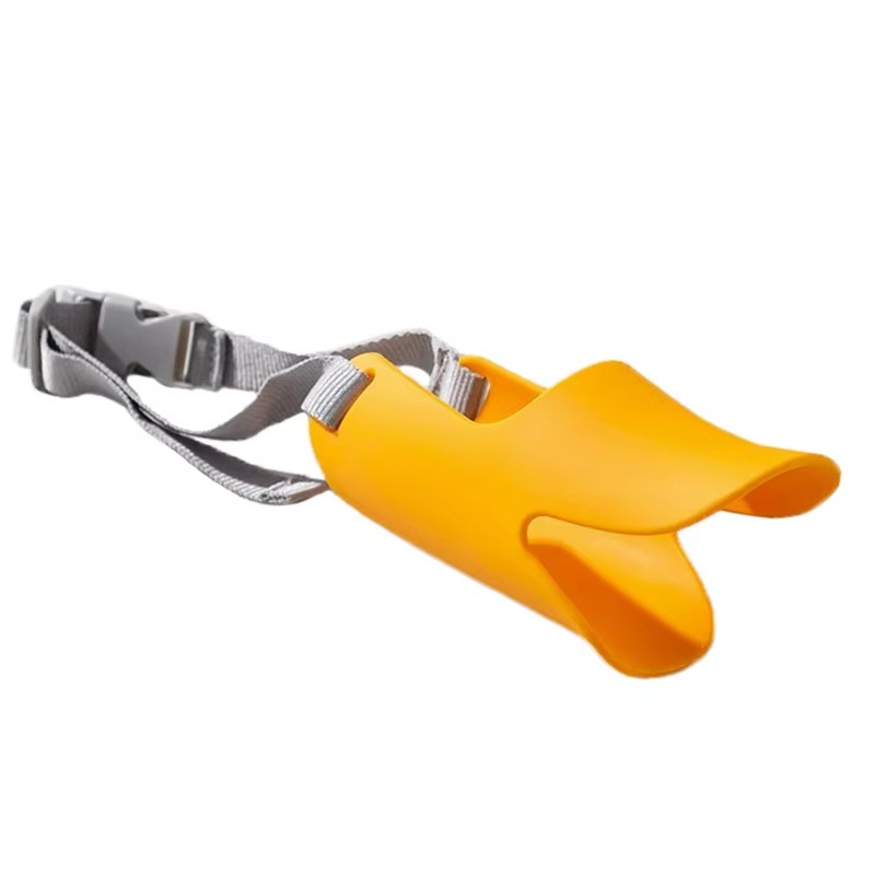 Junips | Adjustable Silicone Duckbill Dog Muzzle for Small and Large Dogs