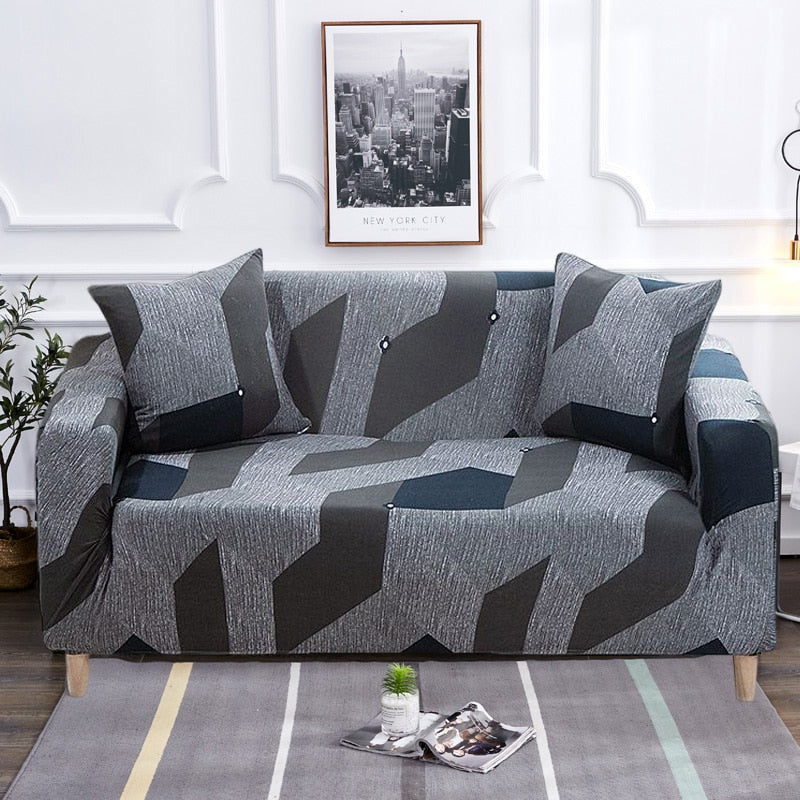 Junips | Modern Non-slip Colorful Elastic Sofa Cover