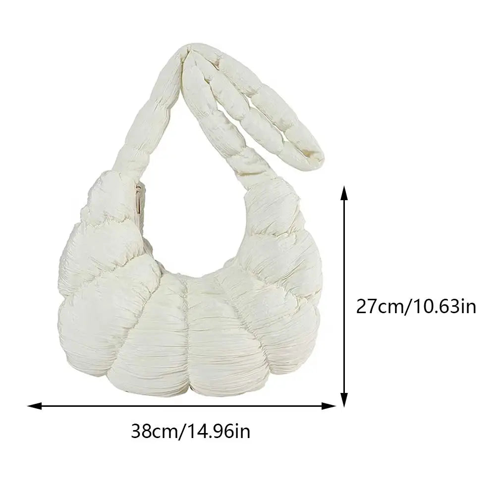 Junips | Puff Croissant Shoulder Bag