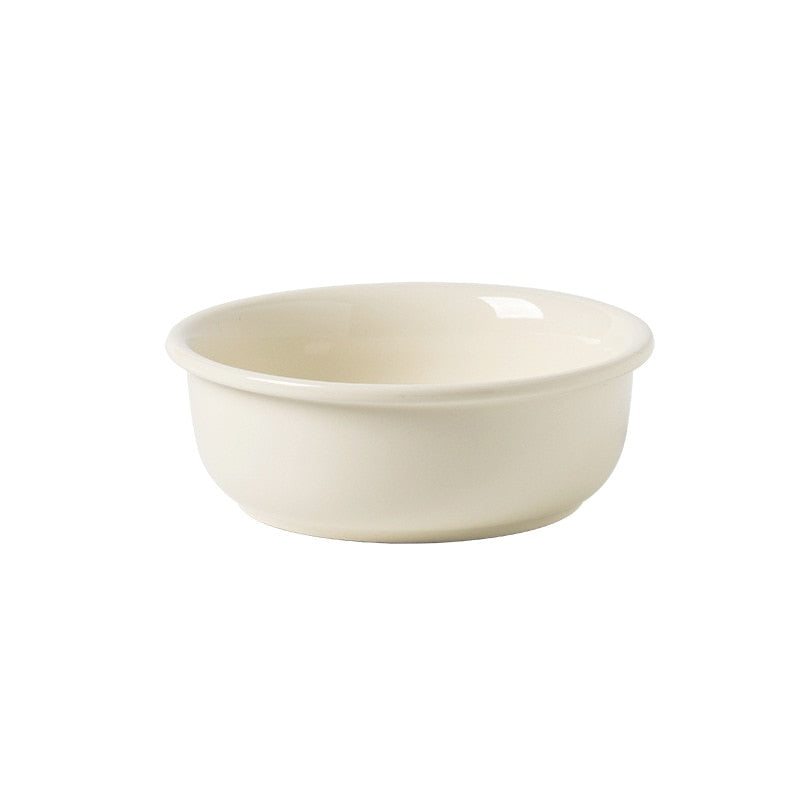 Junips | Misha Ceramic Elevated Cat Bowl with Wooden Stand
