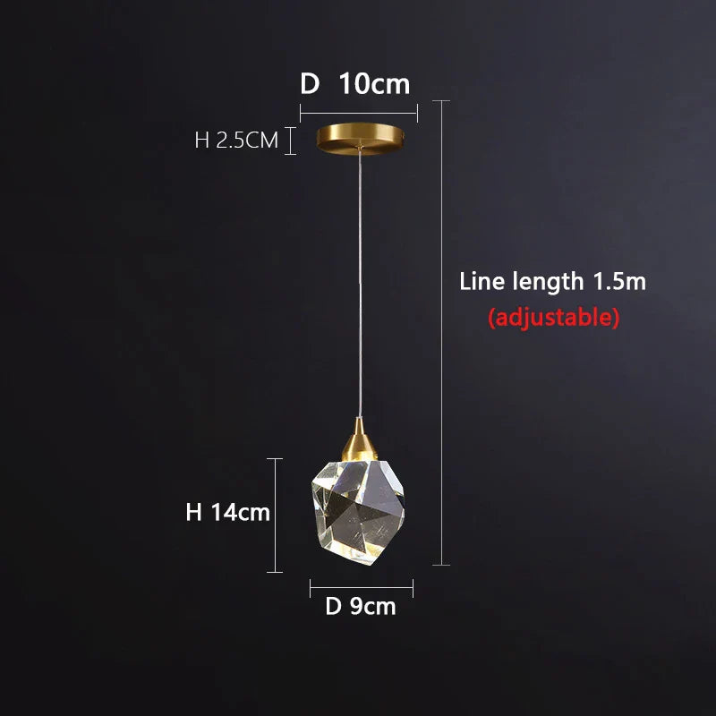 Junips | Elegant Crystal Pendant Lights