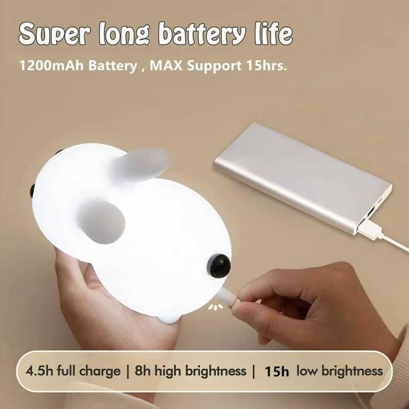Junips | Enchanting Jade Rabbit LED Night Light