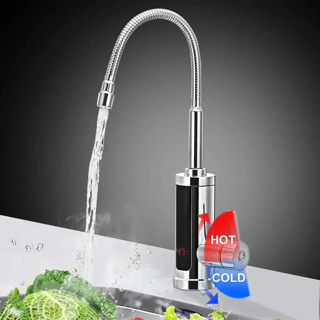 Junips | 3000W Electric Kitchen Faucet with Instant Hot Water - FlowHeat
