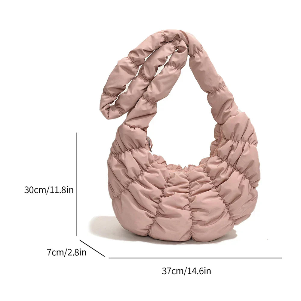 Junips | Puff Croissant Shoulder Bag
