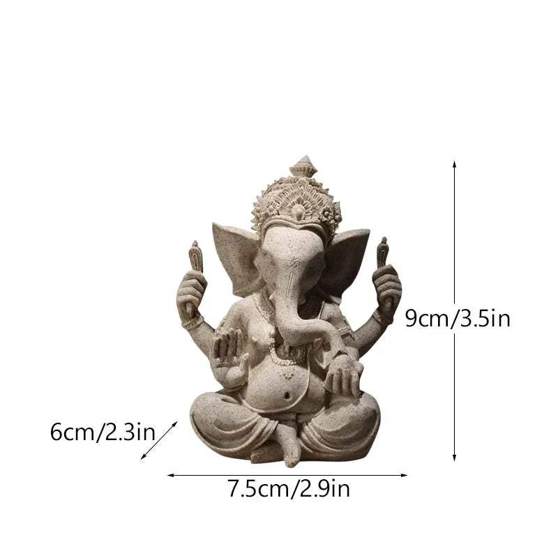 Junips | Divine Resin Sandstone Style Vedic Sculptures