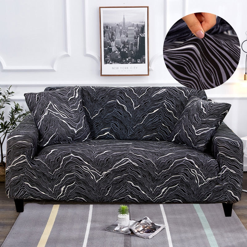 Junips | Modern Non-slip Colorful Elastic Sofa Cover