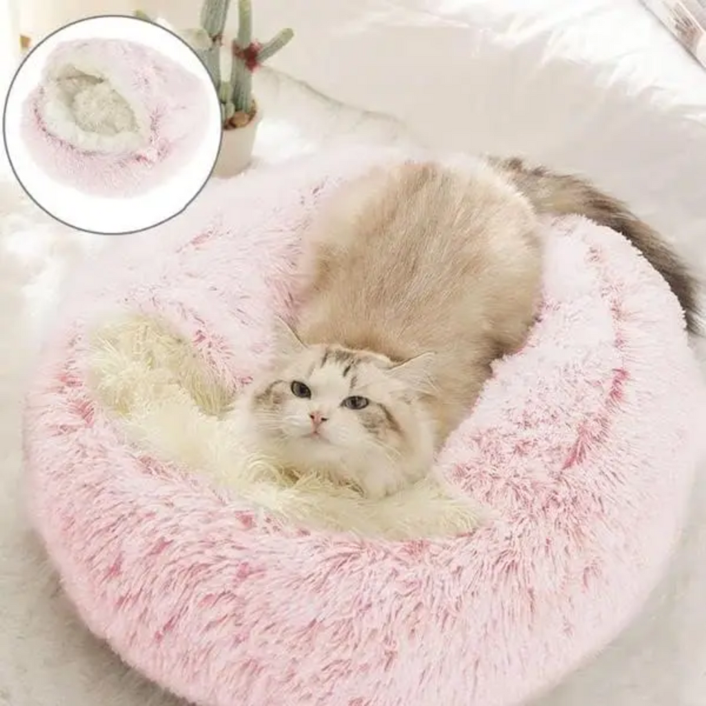 Junips | Cozy Cave Pet Bed | Calming & Comfortable Dog Bed for Deep Relaxation