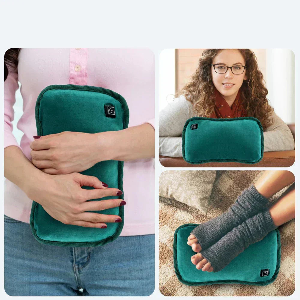 Junips | Portable Heating Pad | 30x20 cm | Fast Heating, Multipurpose Hand/Body Warmer