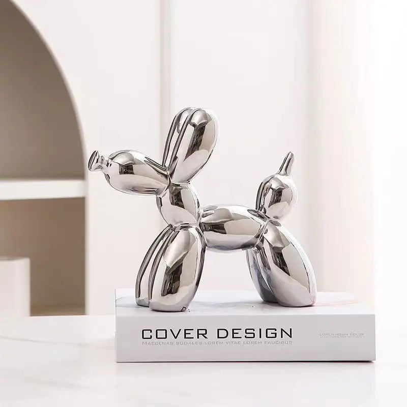 Junips | – Small dog sculpture made of balloons