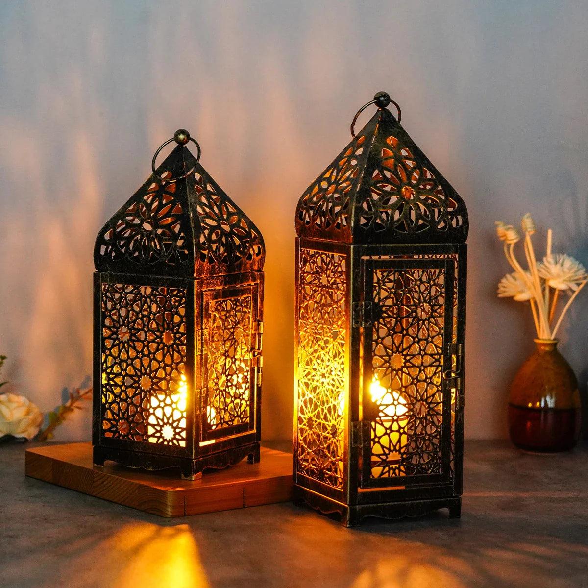 Junips | Mystique Oriental Lantern - Vintage Candle Holder