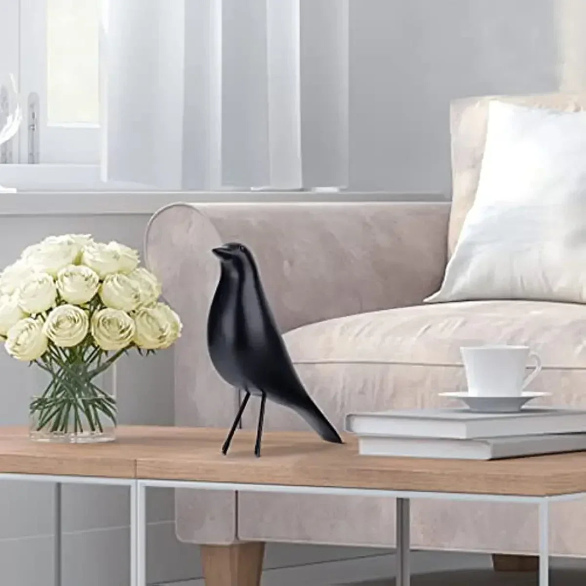 Junips | Modern Bird Statue made of Resin