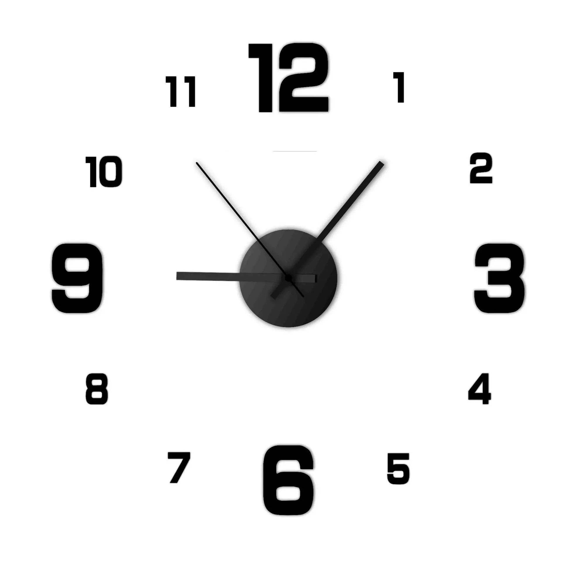 Junips | Creative frameless wall clock