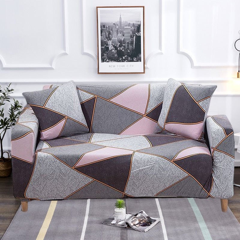 Junips | Modern Non-slip Colorful Elastic Sofa Cover