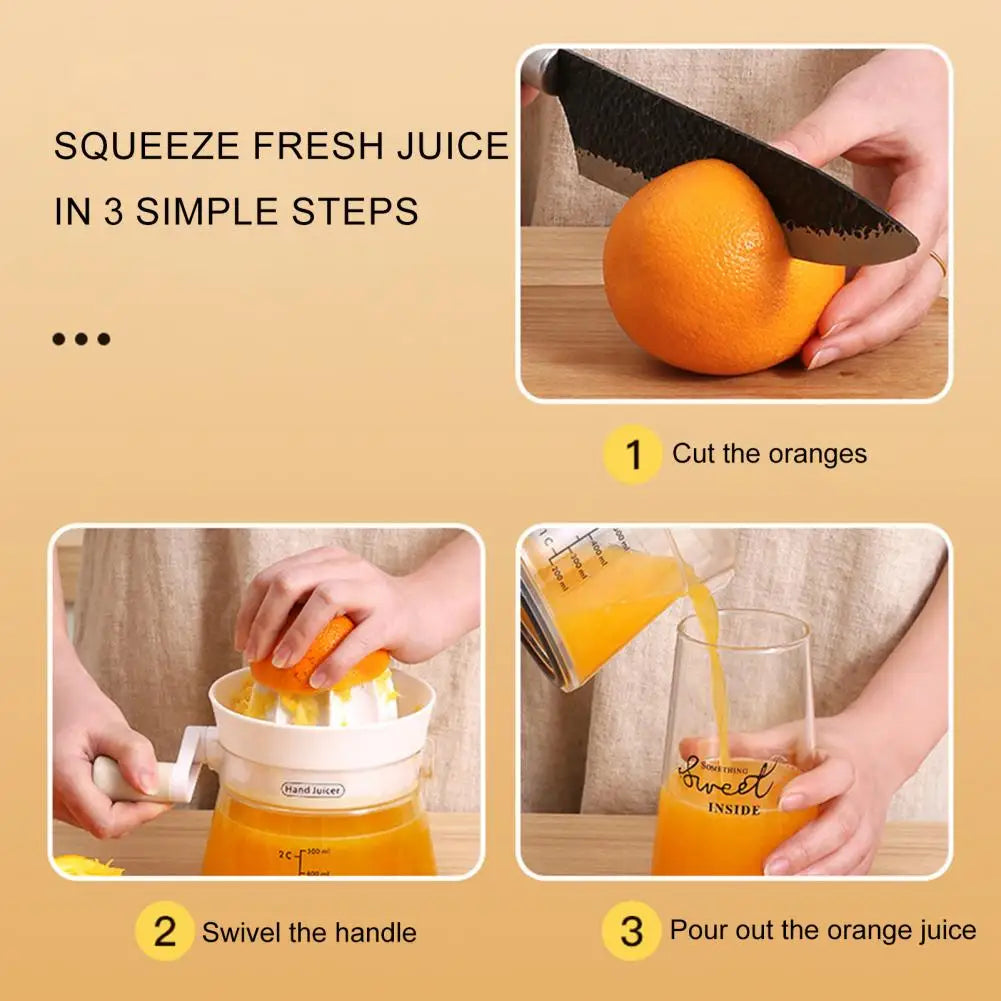 Junips | Dual Press Hand-operated Effortless Lemon Fruit Juicer
