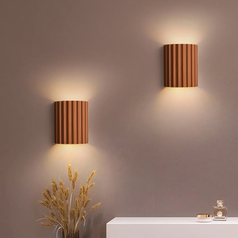Junips | Folding Color Resin LED Wall Light Lamp