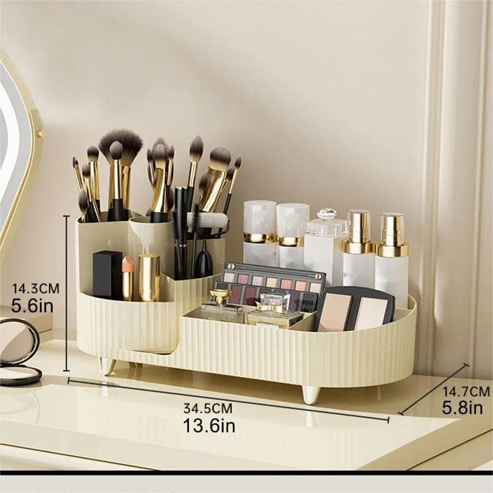 Junips | Eleganza – Luxury Beauty Organizer with Slim Rotating Design