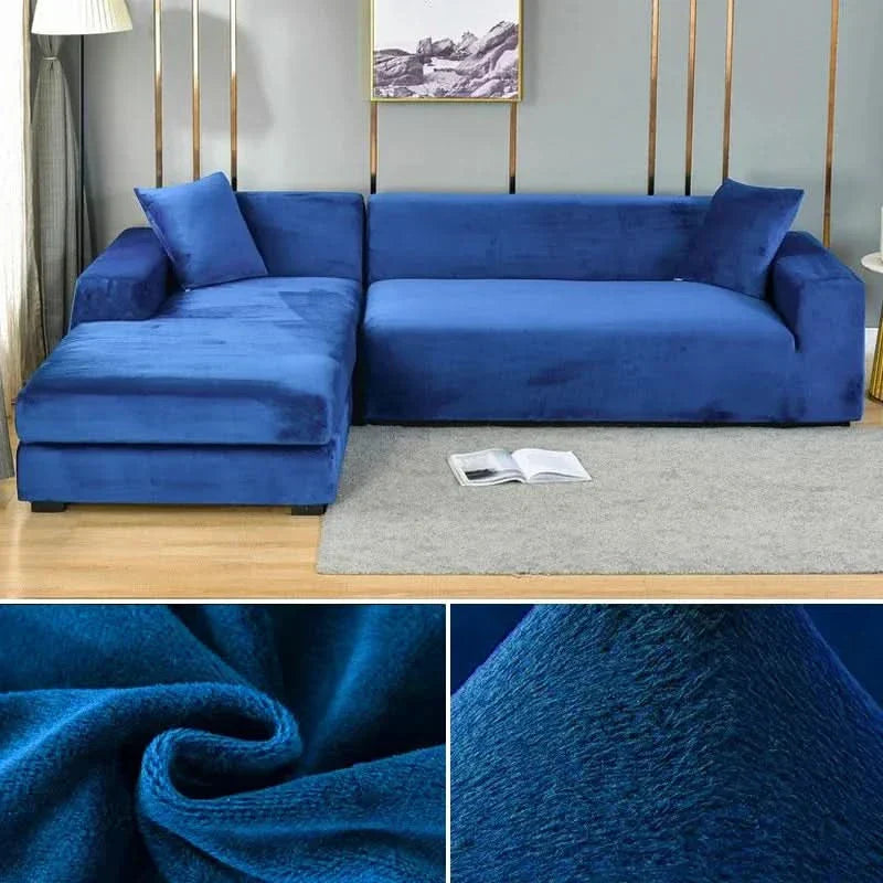 Junips | PlushFit - High-Quality Sofa Covers Made of Stretch Velvet
