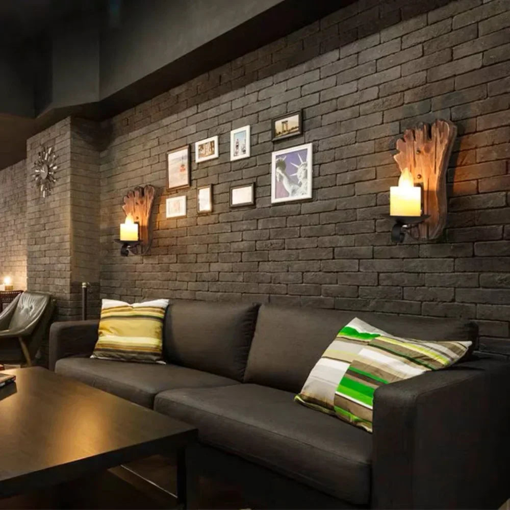 Junips | Retro Lantern Lamp Industrial Lantern Wall Light