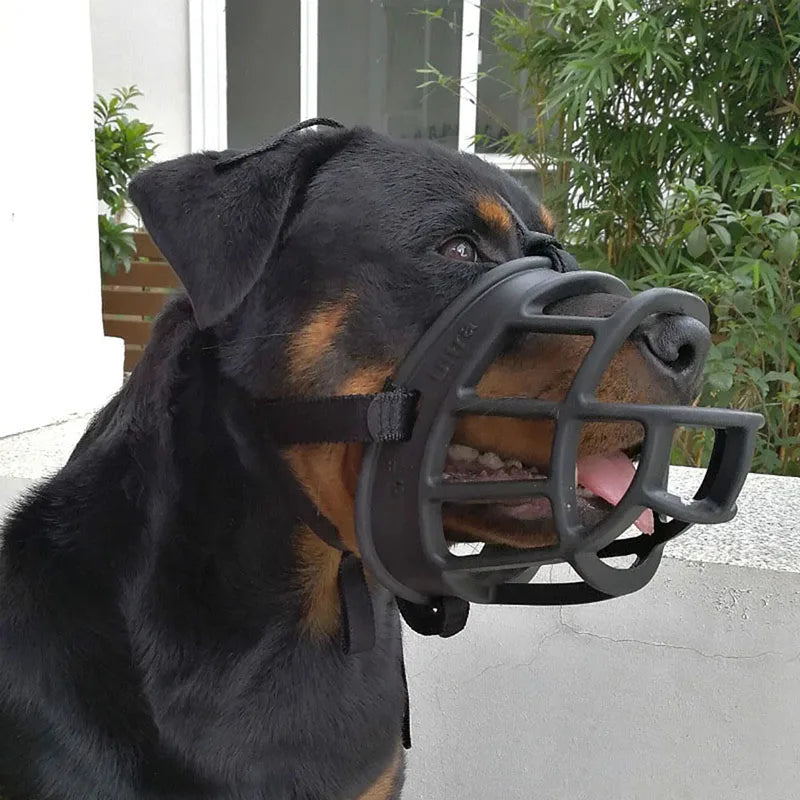 Junips | Adjustable Silicone Dog Muzzle | Anti-Bite, Training & Barking Control