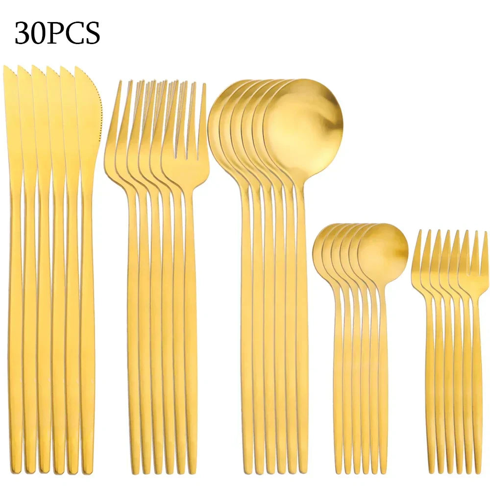 Junips | RefinedTable | 30-piece cutlery set