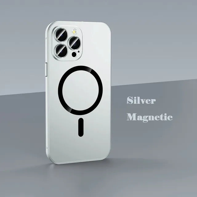 Junips | Magsafe Aluminum Frame Metal Bumper iPhone Case