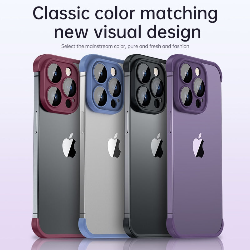 Junips | Shockproof Corner Pad Soft Silicone iPhone Case