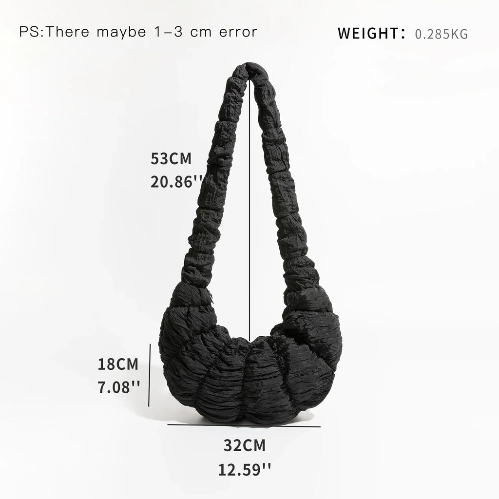 Junips | Puff Croissant Shoulder Bag