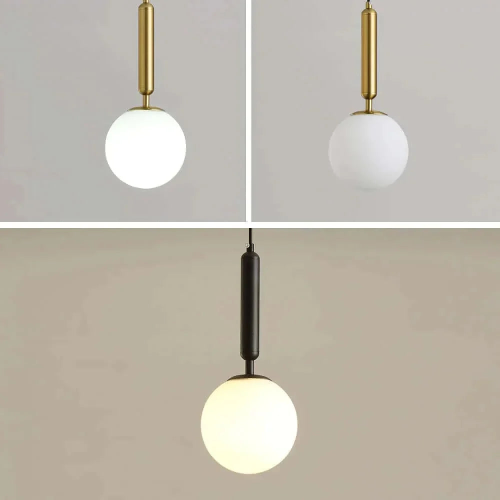 Junips | Mid-Century Modern Glass Ball Pendant Light